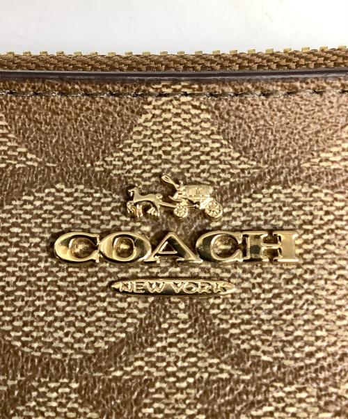 COACH（コーチ）COACH (コーチ) リストレットポーチ ブラウンの古着・服飾アイテム