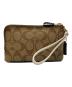COACH (コーチ) リストレットポーチ ブラウン：4000円