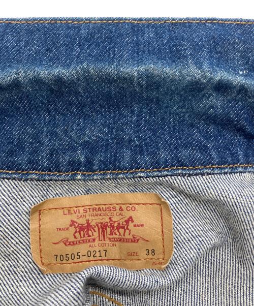 LEVI'S（リーバイス）LEVI'S (リーバイス) 70505-0217　デニムジャケット インディゴ サイズ:38の古着・服飾アイテム
