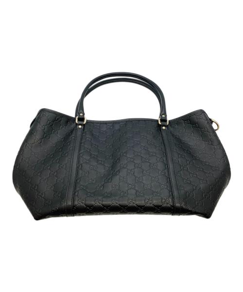 GUCCI（グッチ）GUCCI (グッチ) トートバッグ ブラックの古着・服飾アイテム
