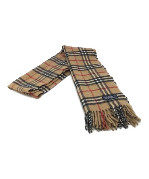Burberry's（バーバリーズ）Burberry's (バーバリーズ) ノバチェックマフラー ブラウンの古着・服飾アイテム