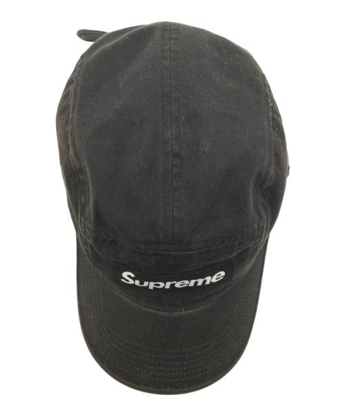 SUPREME（シュプリーム）SUPREME (シュプリーム) キャップ ブラックの古着・服飾アイテム