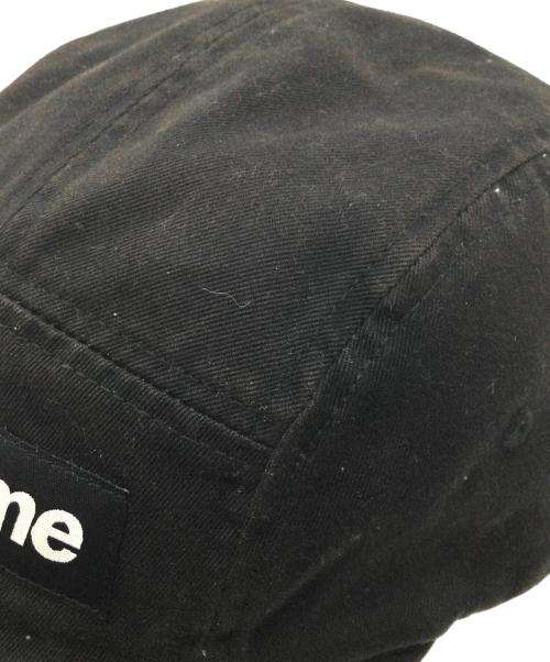 SUPREME（シュプリーム）SUPREME (シュプリーム) キャップ ブラックの古着・服飾アイテム