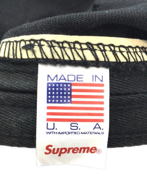 SUPREME（シュプリーム）SUPREME (シュプリーム) キャップ ブラックの古着・服飾アイテム