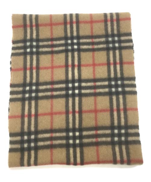 Burberry's（バーバリーズ）Burberry's (バーバリーズ) ノバチェックマフラー ベージュの古着・服飾アイテム