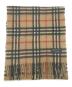 Burberry's (バーバリーズ) ノバチェックマフラー ベージュ：5000円