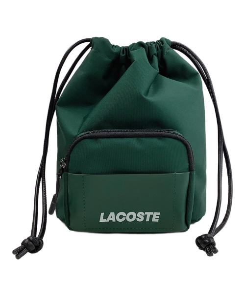 LACOSTE（ラコステ）LACOSTE (ラコステ) スマホポーチショルダーバッグ グリーンの古着・服飾アイテム