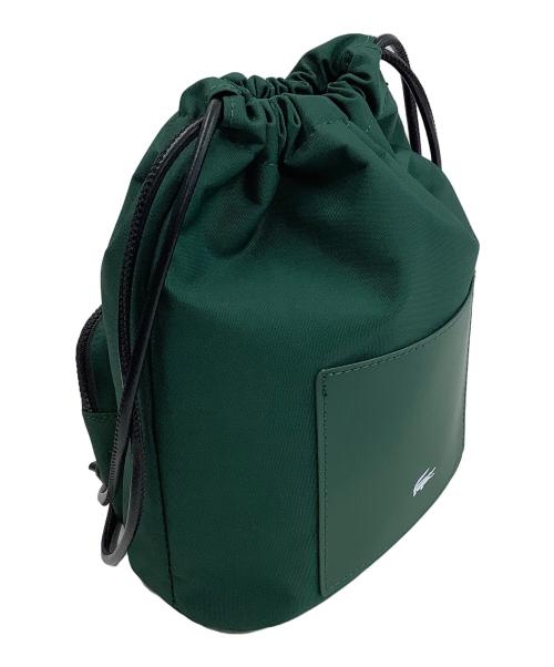 LACOSTE（ラコステ）LACOSTE (ラコステ) スマホポーチショルダーバッグ グリーンの古着・服飾アイテム