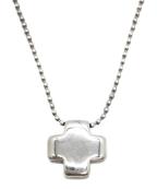 TIFFANY & Co.ティファニー）の古着「ローマンクロスネックレス」｜シルバー