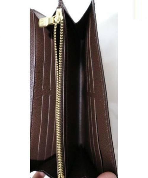 LOUIS VUITTON（ルイ ヴィトン）LOUIS VUITTON (ルイヴィトン) ポルトフォイユ・サラ ブラウン サイズ:- N63209 CA2126の古着・服飾アイテム