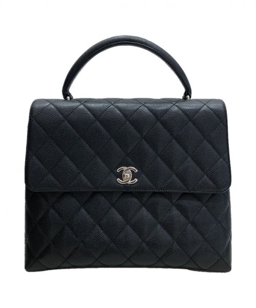 CHANEL（シャネル）CHANEL (シャネル) マトラッセハンドバッグ ブラック サイズ:-の古着・服飾アイテム