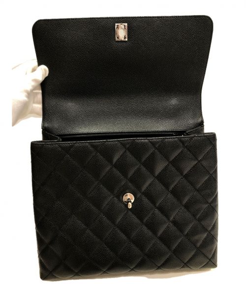 CHANEL（シャネル）CHANEL (シャネル) マトラッセハンドバッグ ブラック サイズ:-の古着・服飾アイテム