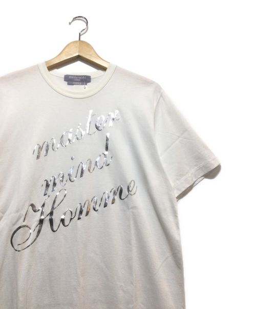 Mastermind HOMME（マスターマインド オム）Mastermind HOMME (マスターマインド オム) クルーネックTシャツ ホワイト サイズ:Mの古着・服飾アイテム
