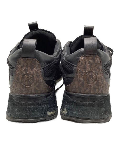 MICHAEL KORS（マイケル・コース）MICHAEL KORS (マイケルコース) ローカットスニーカー ブラック×ブラウン サイズ:10Mの古着・服飾アイテム