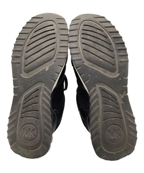 MICHAEL KORS（マイケル・コース）MICHAEL KORS (マイケルコース) ローカットスニーカー ブラック×ブラウン サイズ:10Mの古着・服飾アイテム