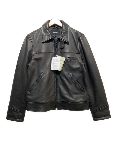 AVIREX（アヴィレックス）AVIREX (アヴィレックス) トラッカージャケット ブラック サイズ:M 未使用品の古着・服飾アイテム