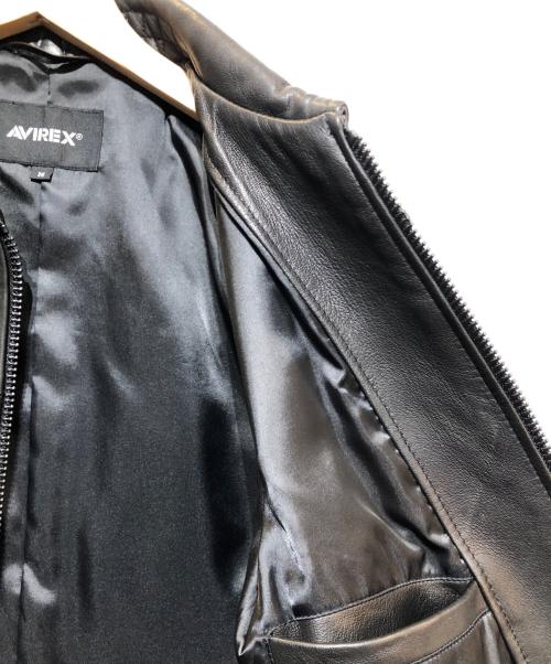 AVIREX（アヴィレックス）AVIREX (アヴィレックス) トラッカージャケット ブラック サイズ:M 未使用品の古着・服飾アイテム