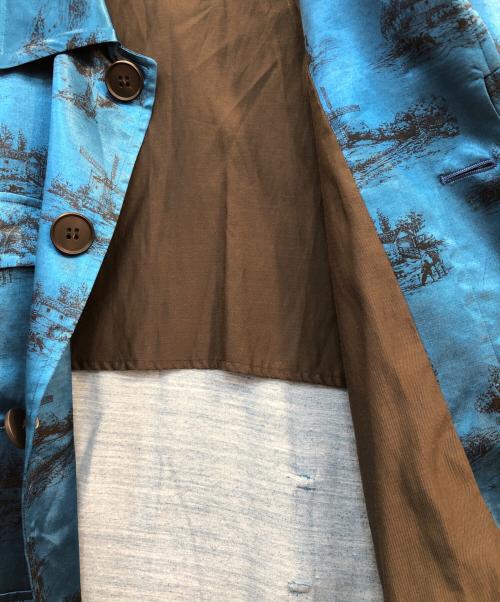 MATSUFUJI（マツフジ）matsufuji (マツフジ) レーヨンシャツ ブルー サイズ:2の古着・服飾アイテム