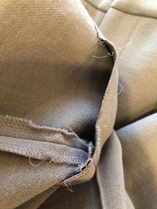 AURALEE（オーラリー）AURALEE (オーラリー) スラックス モスグレイの古着・服飾アイテム