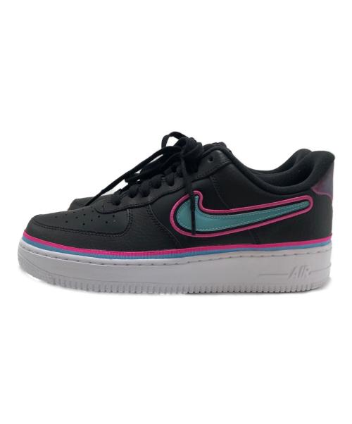 NIKE（ナイキ）NIKE (ナイキ) AIR FORCE 1 07 LV8 SPORT ブラック×ピンク サイズ:27.5の古着・服飾アイテム