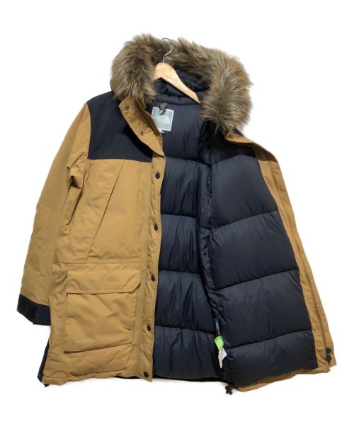 THE NORTH FACE（ザ ノース フェイス）THE NORTH FACE (ザ ノース フェイス) マウンテンダウンコート ベージュ×ブラック サイズ:XLの古着・服飾アイテム