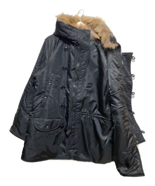 HOUSTON（ヒューストン）HOUSTON (ヒューストン) N-3Bフライトジャケット ブラック サイズ:XXL 未使用品の古着・服飾アイテム