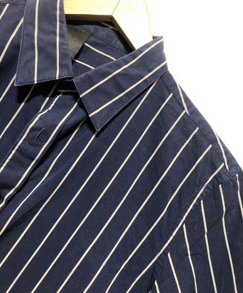 N.HOOLYWOOD（エヌ ハリウッド）N.HOOLYWOOD (エヌ ハリウッド) 半袖シャツ ネイビー×グレー サイズ:38の古着・服飾アイテム