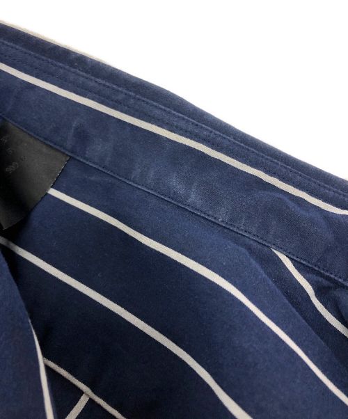 N.HOOLYWOOD（エヌ ハリウッド）N.HOOLYWOOD (エヌ ハリウッド) 半袖シャツ ネイビー×グレー サイズ:38の古着・服飾アイテム