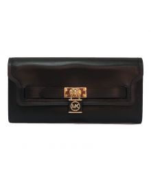 MICHAEL KORS（マイケル・コース）の古着「長財布/HAMILTON LEGACYラージウォレット」｜ブラック