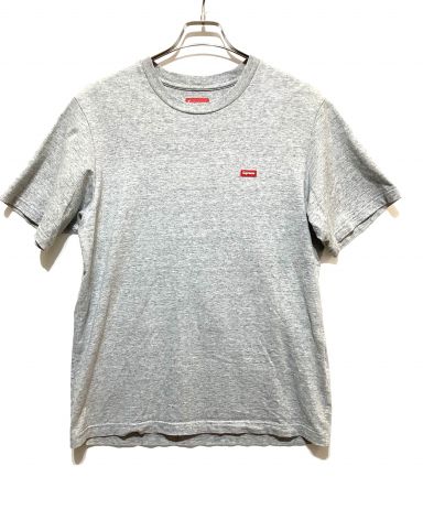 Supreme シュプリーム Tシャツ・カットソー S グレーx白 【古着  