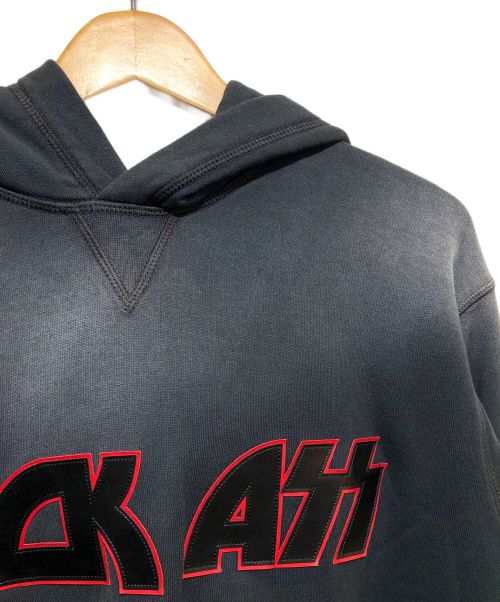 DSQUARED2（ディースクエアード）DSQUARED2 (ディースクエアード) プルオーバーパーカー ブラック サイズ:Mの古着・服飾アイテム