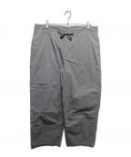 DRAWERドゥロワー）の古着「コットンドローストリングパンツ」｜グレー