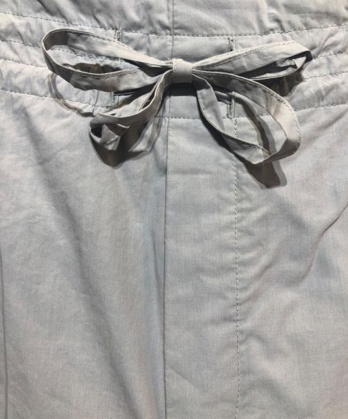 DRAWER（ドゥロワー）DRAWER (ドゥロワー) コットンドローストリングパンツ グレー サイズ:36の古着・服飾アイテム