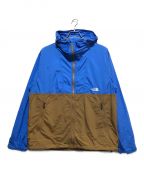 THE NORTH FACEザ ノース フェイス）の古着「マウンテンパーカー」｜ブルー×ブラウン