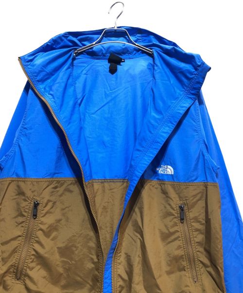 THE NORTH FACE（ザ ノース フェイス）THE NORTH FACE (ザ ノース フェイス) マウンテンパーカー ブルー×ブラウン サイズ:Mの古着・服飾アイテム