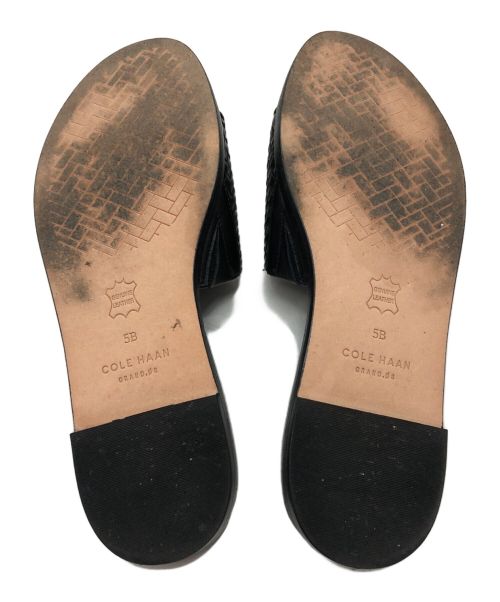 COLE HAAN（コールハーン）COLE HAAN (コールハーン) サンダル ブラック サイズ:5Bの古着・服飾アイテム