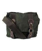 LONGCHAMPロンシャン）の古着「メッセンジャーバッグ」｜グリーン