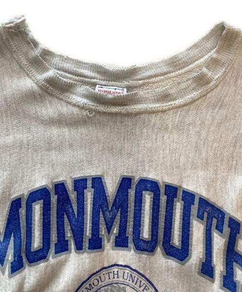 Champion REVERSE WEAVE（チャンピオン リバース ウィーブ）Champion REVERSE WEAVE (チャンピオンリバースウィーブ) カレッジスウェット グレー サイズ:X-LARGEの古着・服飾アイテム