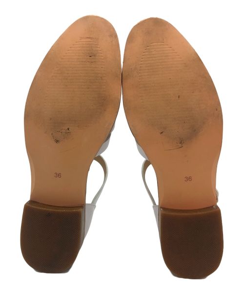 ARTESANOS（アルテサノス）ARTESANOS (アルテサノス) グルカサンダル ホワイト サイズ:36の古着・服飾アイテム