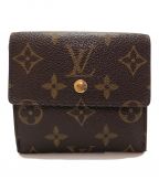 LOUIS VUITTONルイ ヴィトン）の古着「3つ折り財布」｜ブラウン