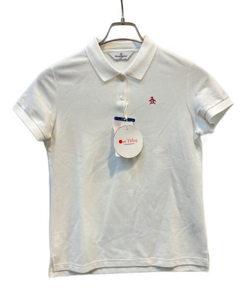 MUNSING WEAR（マンシングウェア）MUNSING WEAR (マンシングウェア) ゴルフウェア(トップス) ホワイト サイズ:Ｍ 未使用品の古着・服飾アイテム