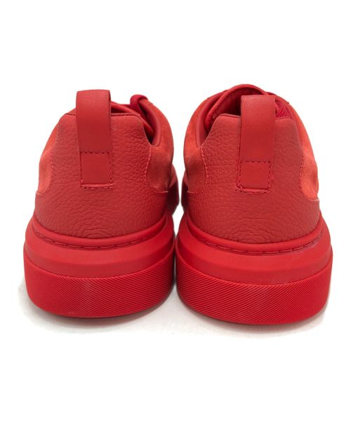 Salvatore Ferragamo（サルヴァトーレ フェラガモ）Salvatore Ferragamo (サルヴァトーレ フェラガモ) スニーカー レッド サイズ:7の古着・服飾アイテム