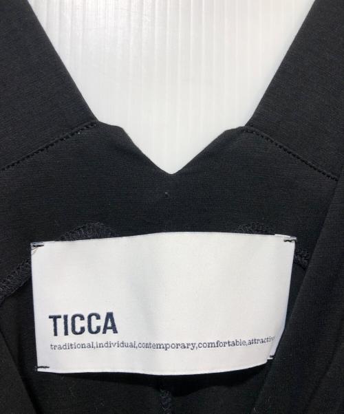 ticca（ティッカ）ticca (ティッカ) オールインワン ブラック サイズ:1の古着・服飾アイテム