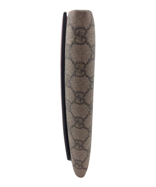 GUCCI（グッチ）GUCCI (グッチ) 長財布 ベージュ×レッドの古着・服飾アイテム