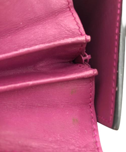 GUCCI（グッチ）GUCCI (グッチ) 長財布 ベージュ×レッドの古着・服飾アイテム