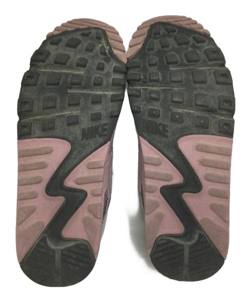 NIKE（ナイキ）NIKE (ナイキ) WMNS AIR MAX 90 グレー×ピンク サイズ:24cmの古着・服飾アイテム