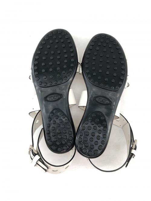 TOD'S（トッズ）TOD'S (トッズ) サンダル アイボリー サイズ:35の古着・服飾アイテム