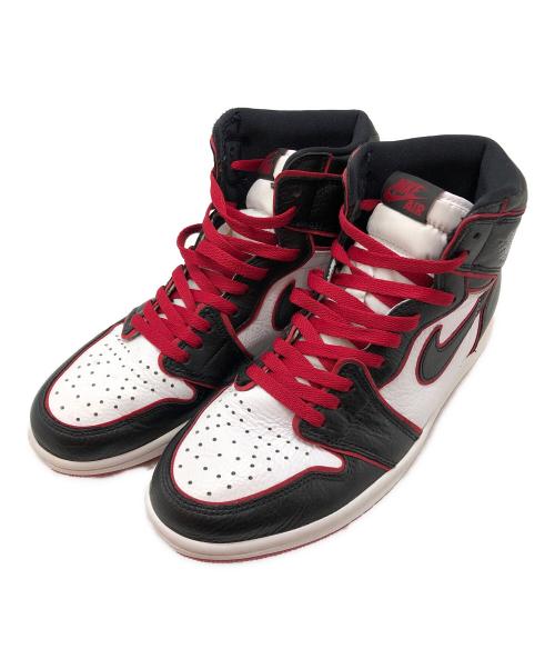 NIKE（ナイキ）NIKE (ナイキ) Air Jordan 1 Retro High ブラック×レッド サイズ:28㎝の古着・服飾アイテム
