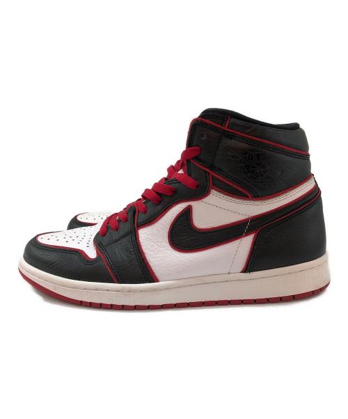 NIKE（ナイキ）NIKE (ナイキ) Air Jordan 1 Retro High ブラック×レッド サイズ:28㎝の古着・服飾アイテム