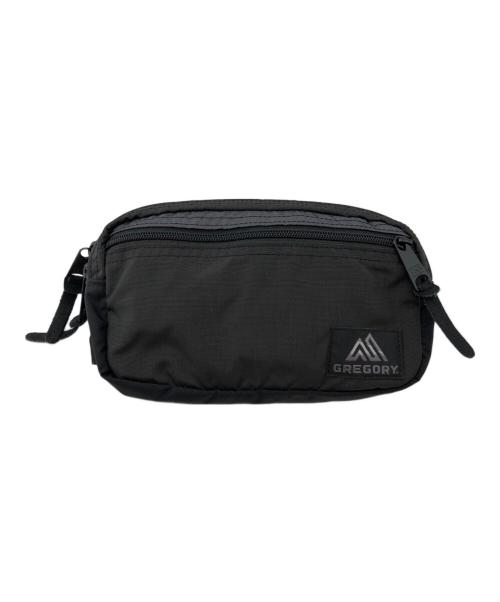 GREGORY（グレゴリー）GREGORY (グレゴリー) FREAK'S STORE (フリークストア) ウエストバッグ ブラック×グレーの古着・服飾アイテム